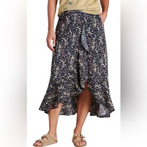 Toad & Co Manxana Maxi Ruffle Skirt (M, Medium)